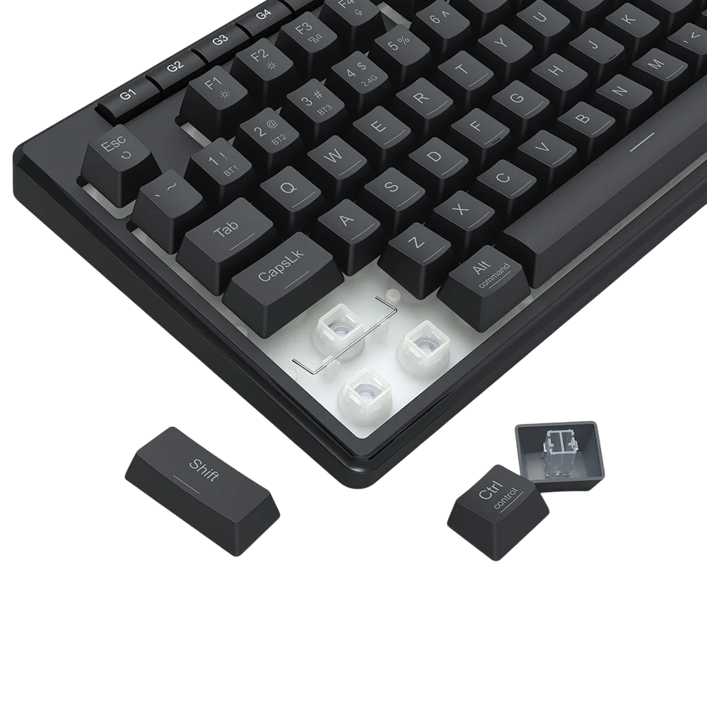 Redragon K517RGB-PRO Quiet Tri-mode Gaming Keyboard - Image 8