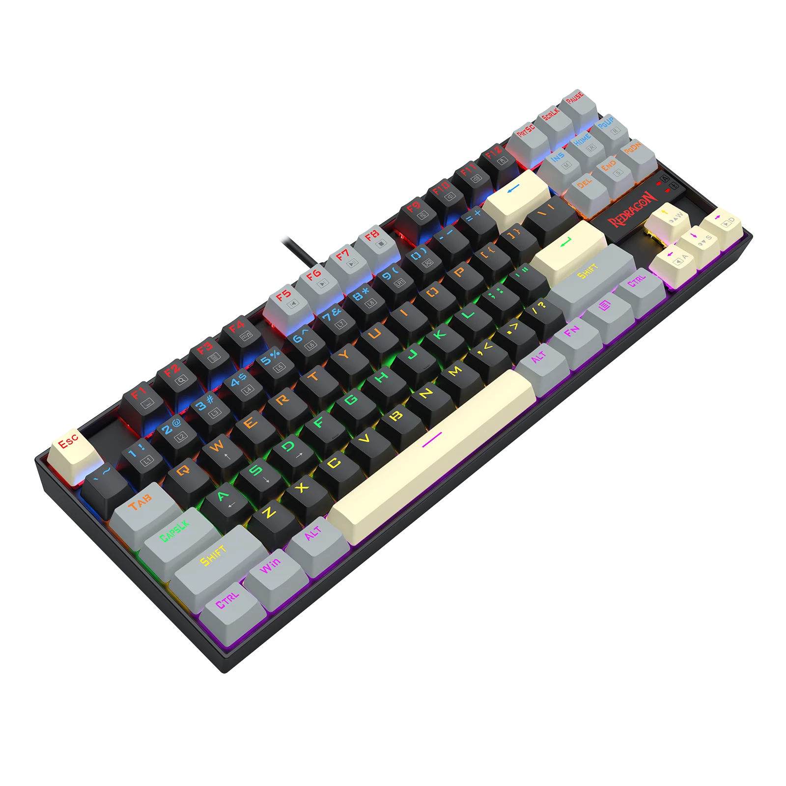 Redragon K552LGY-R TKL Mechanical Gaming Keyboard - Image 5