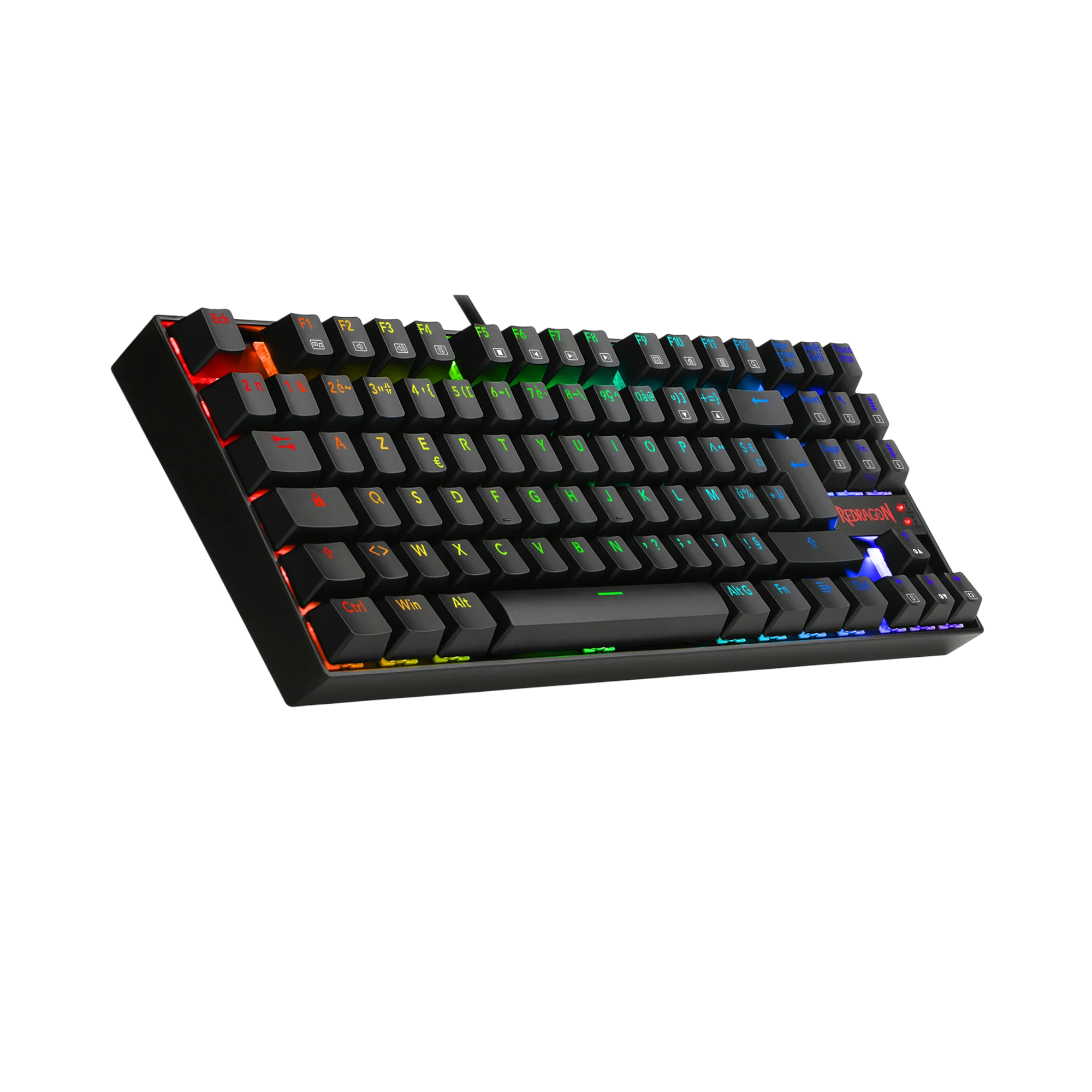 Redragon K552P-KR-FR RGB TKL Mechanical Gaming Keyboard - Image 3
