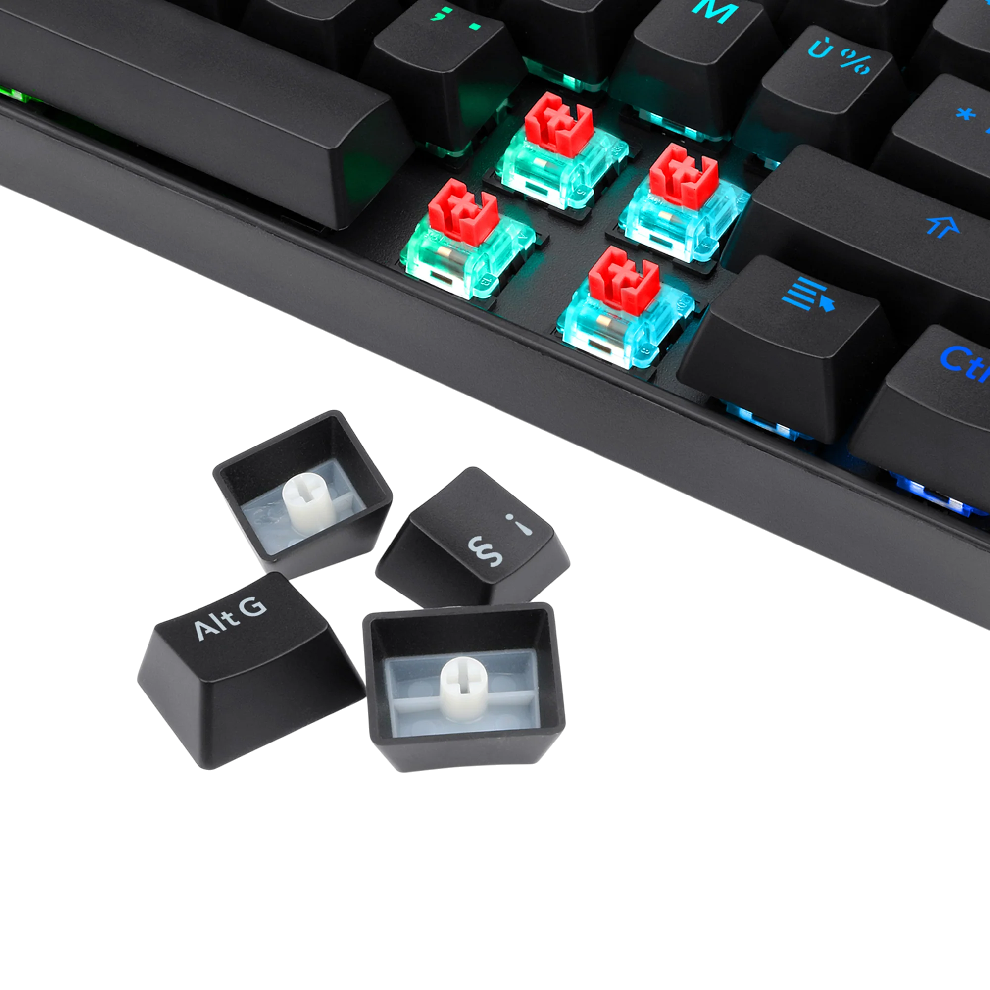 Redragon K552P-KR-FR RGB TKL Mechanical Gaming Keyboard - Image 4