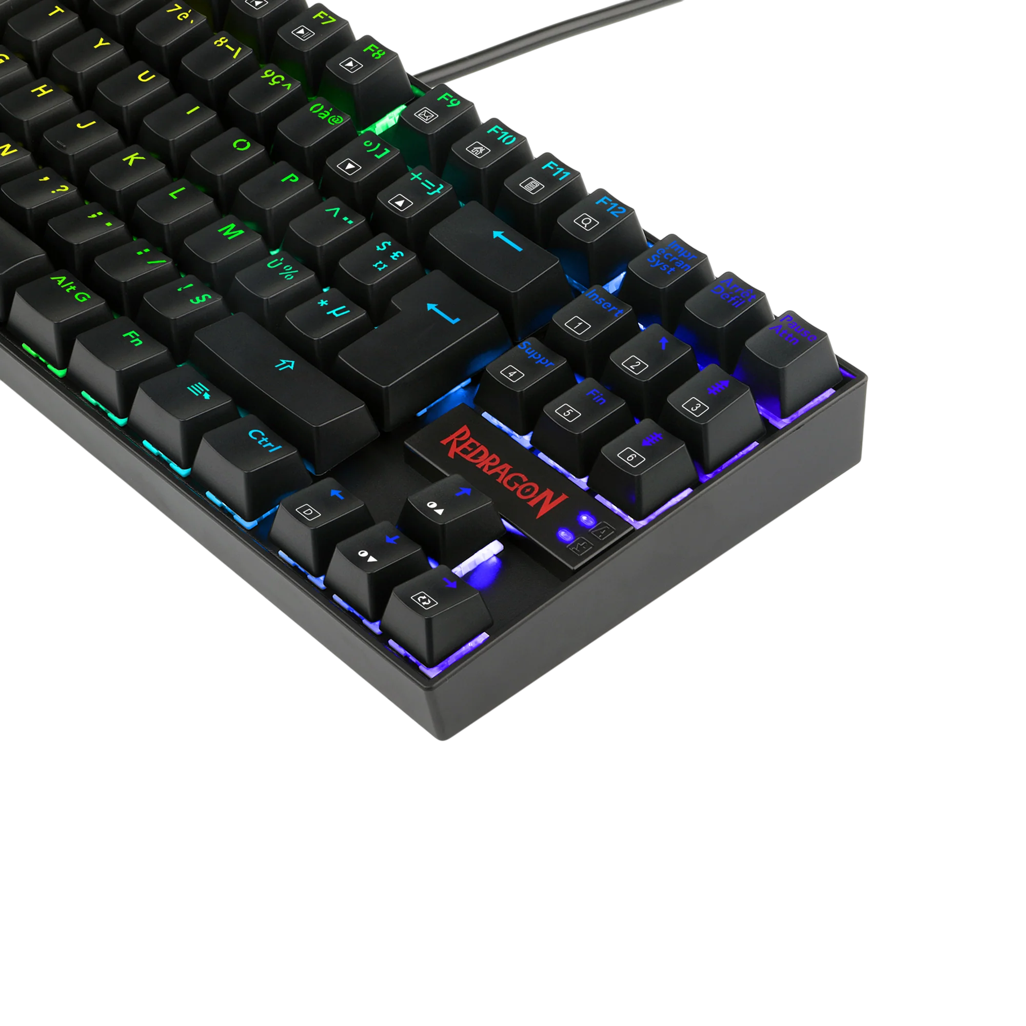 Redragon K552P-KR-FR RGB TKL Mechanical Gaming Keyboard - Image 5