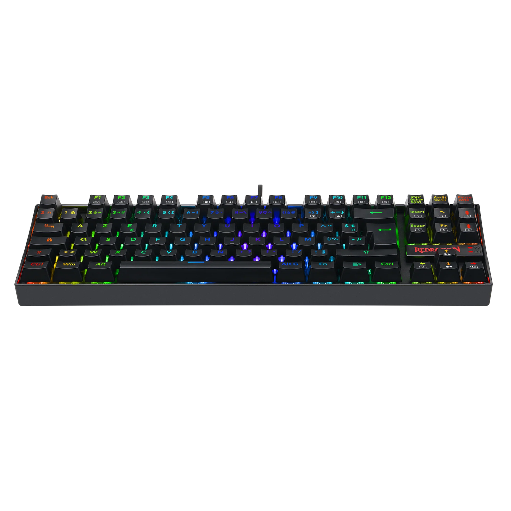 Redragon K552P-KR-FR RGB TKL Mechanical Gaming Keyboard - Image 6