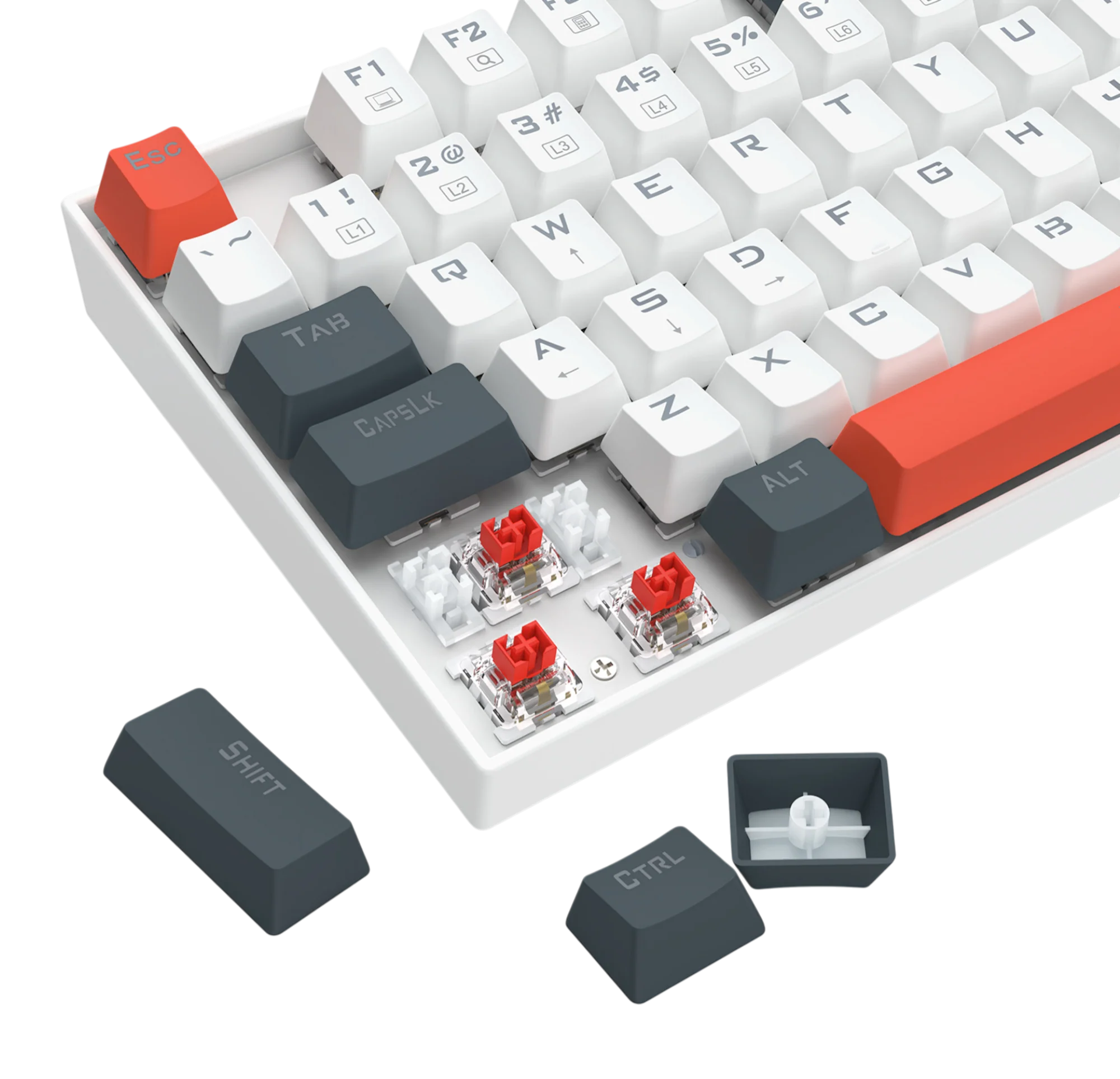 Redragon K552WLR-R TKL Mechanical Gaming Keyboard - Image 8