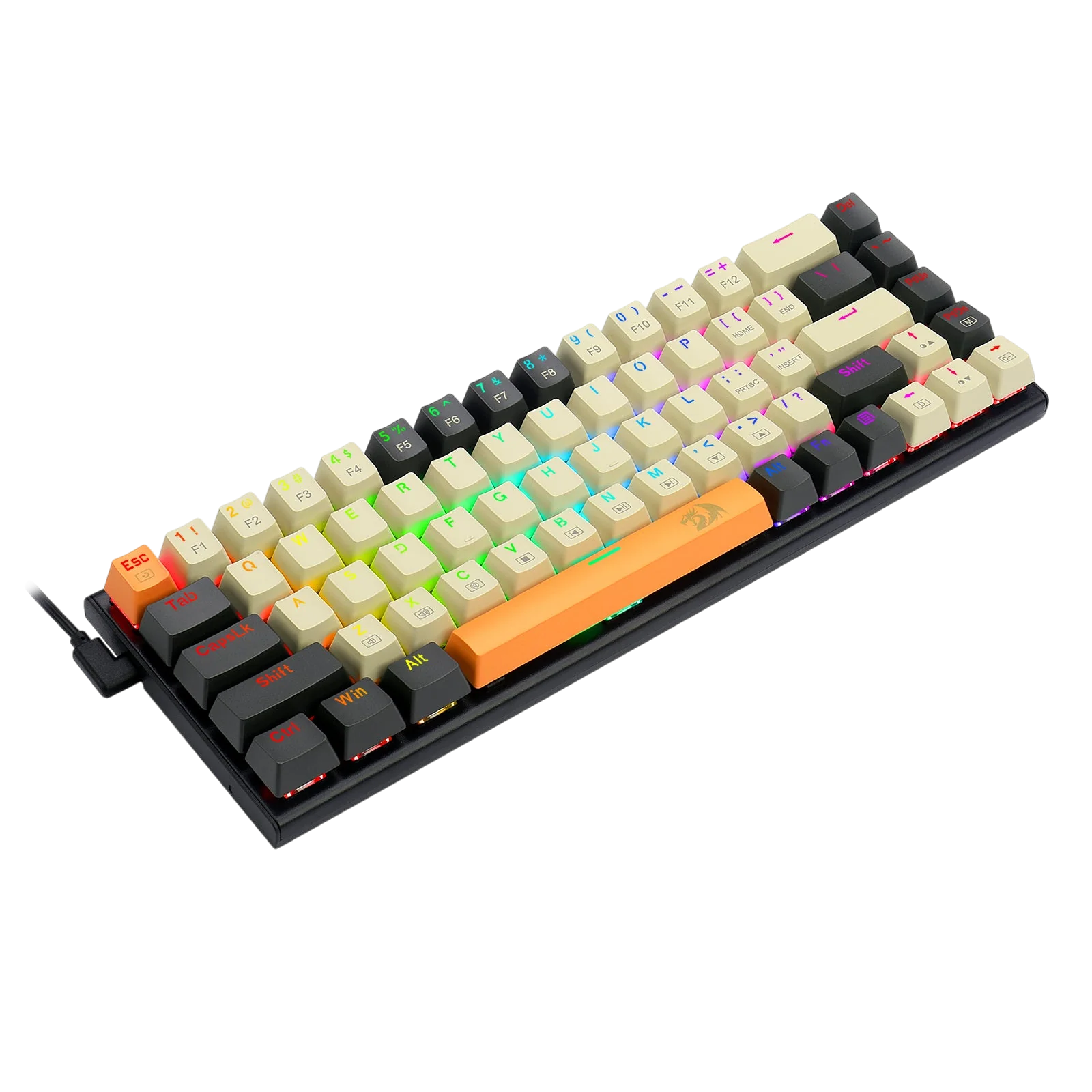 Redragon K633CGO-RGB 68-Key Mechanical Gaming Keyboard - Image 4