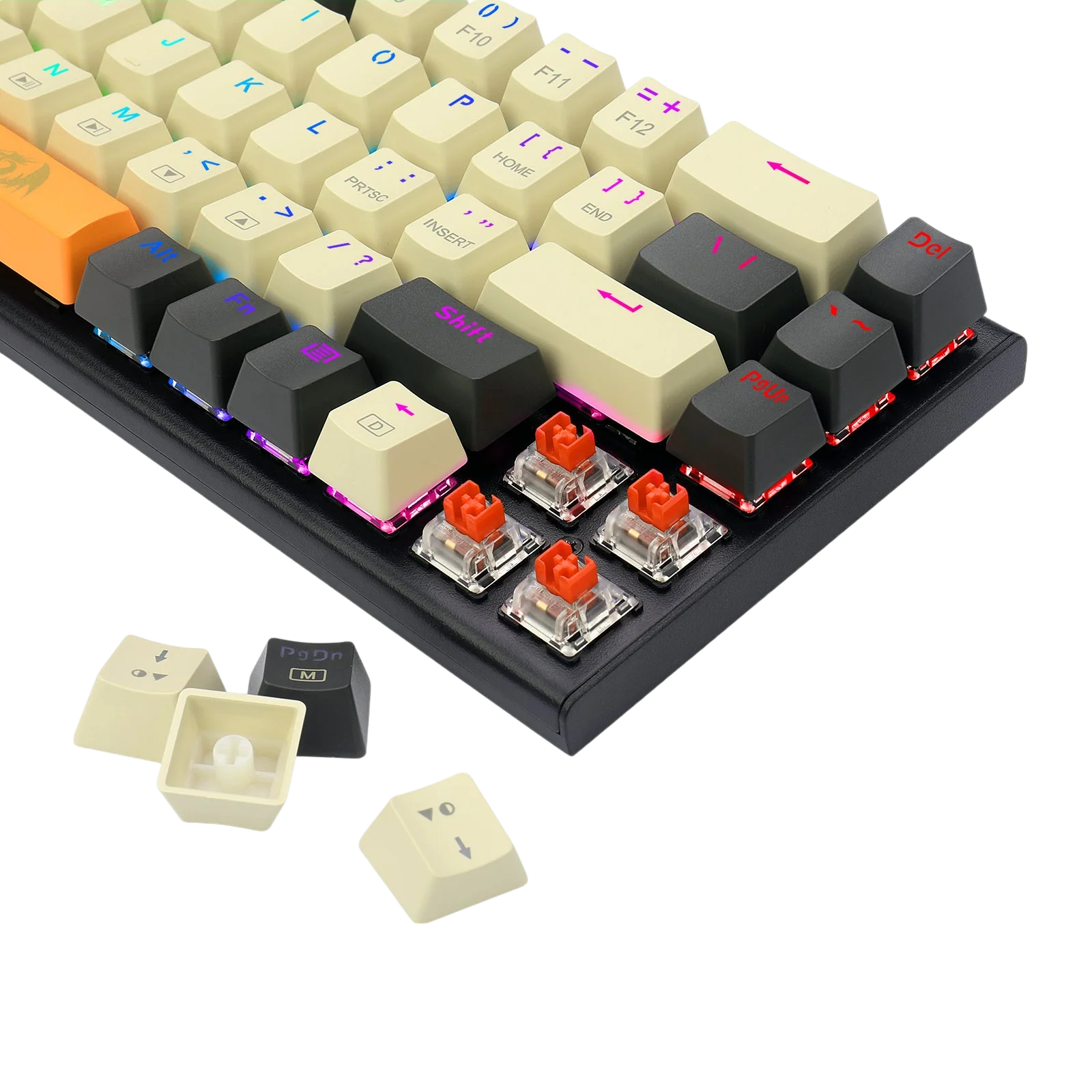 Redragon K633CGO-RGB 68-Key Mechanical Gaming Keyboard - Image 7