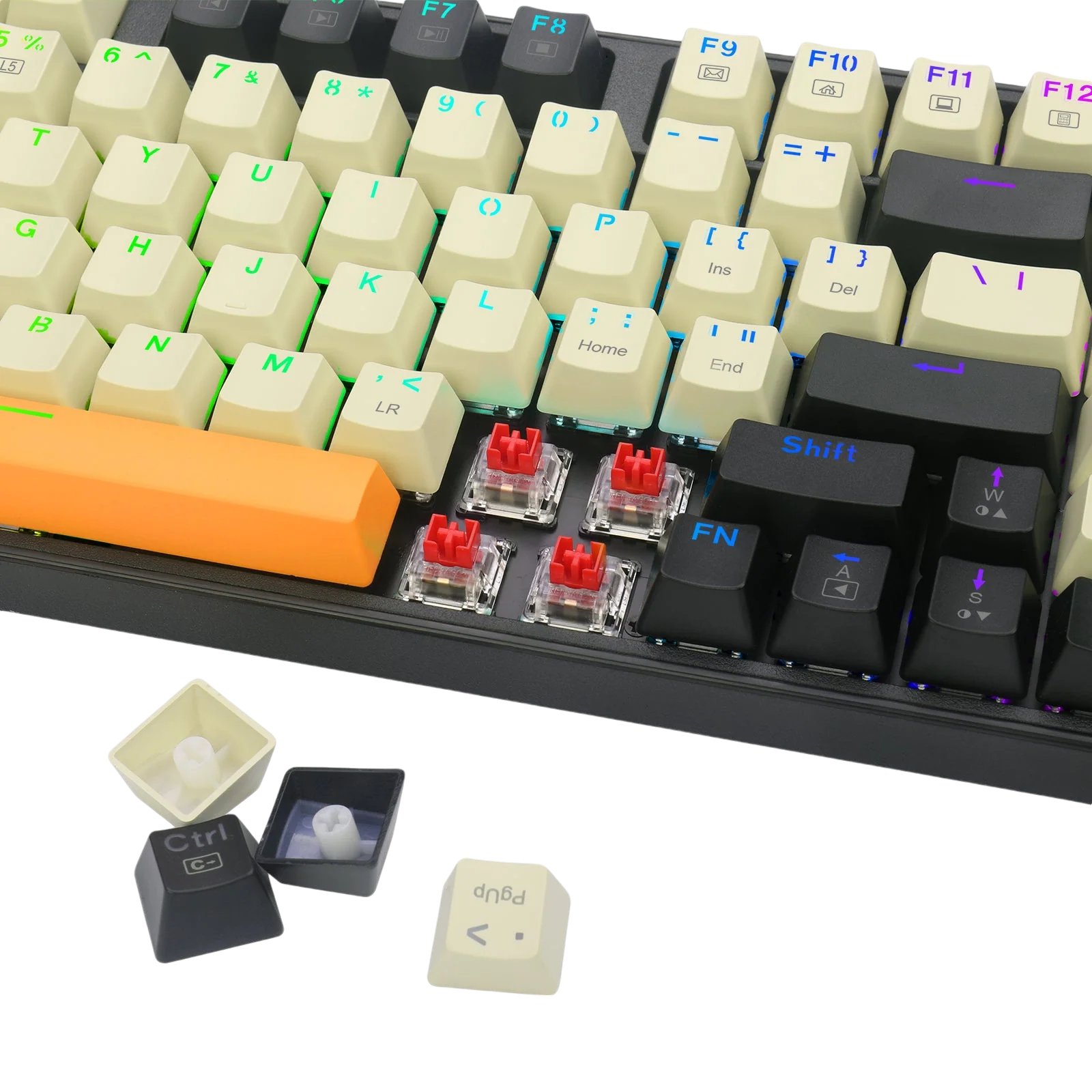 Redragon K636CLO-RGB 94-Key Mechanical Gaming Keyboard - Image 7