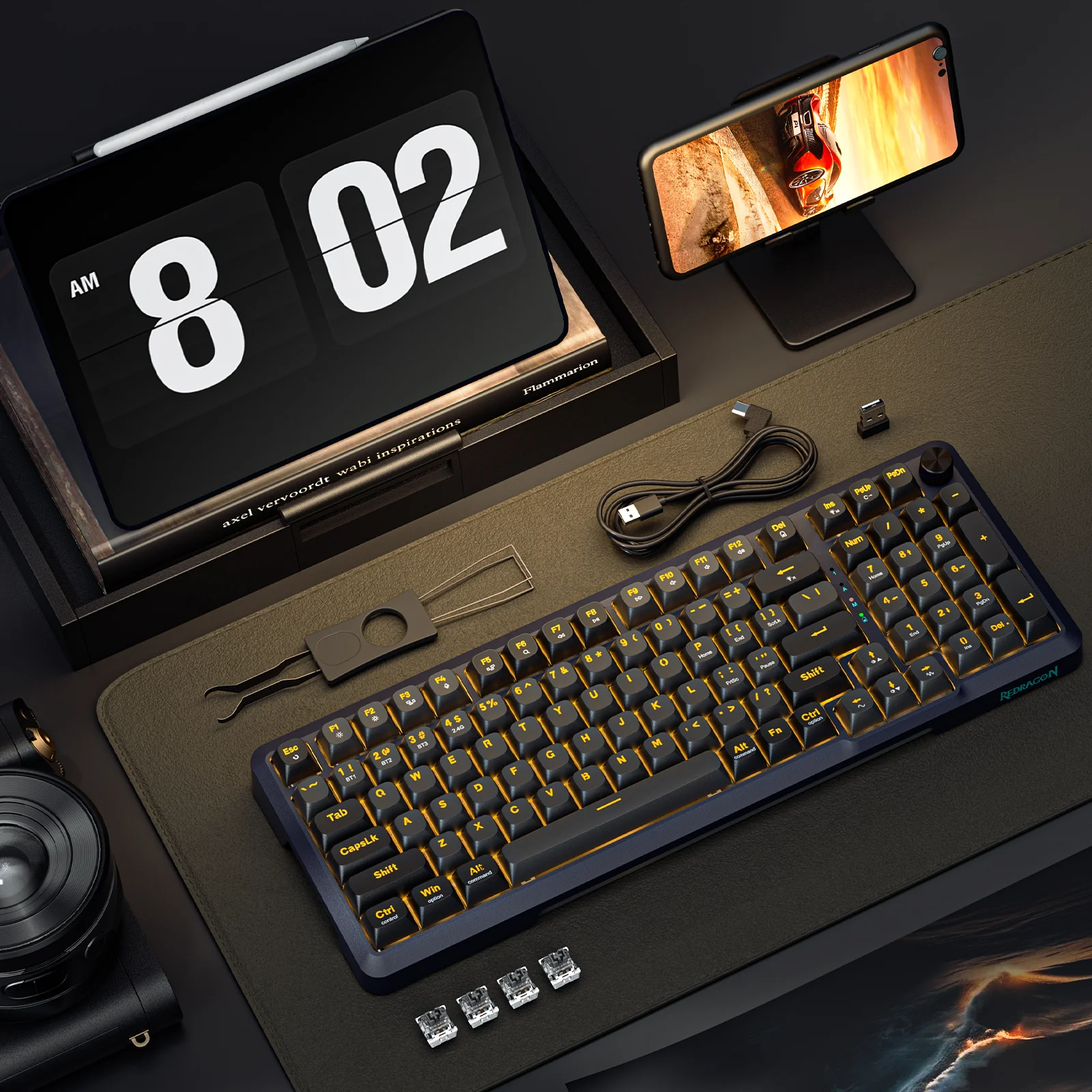 Redragon K688GB-RGB-PRO Mechanical Keyboard - Image 10