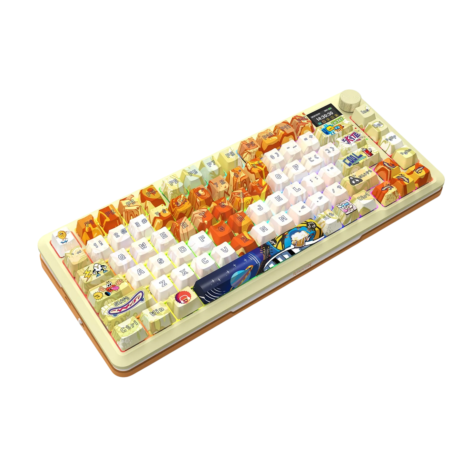 Redragon K708GF RGB PRO TKL Mechanical Keyboard - Image 3