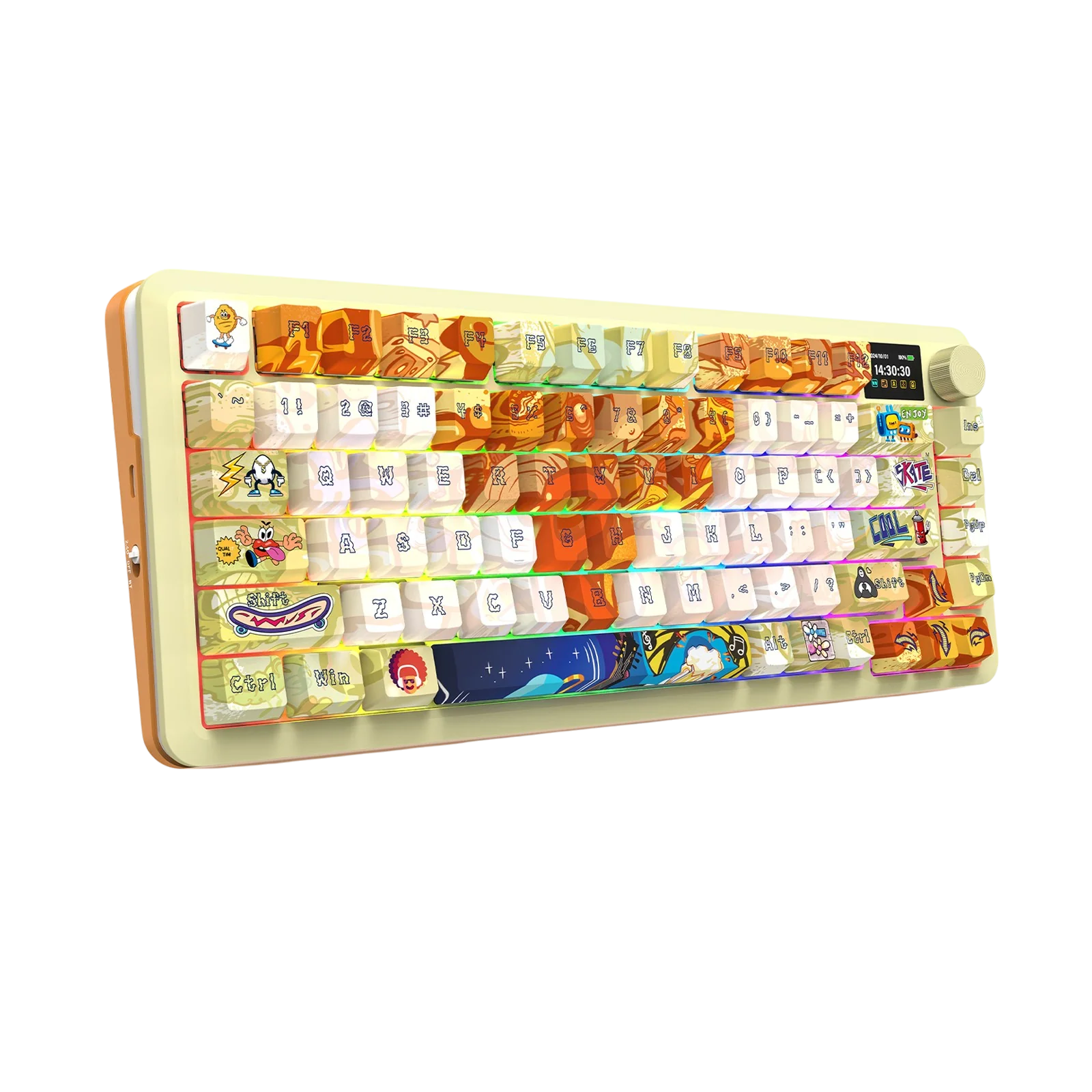 Redragon K708GF RGB PRO TKL Mechanical Keyboard - Image 4