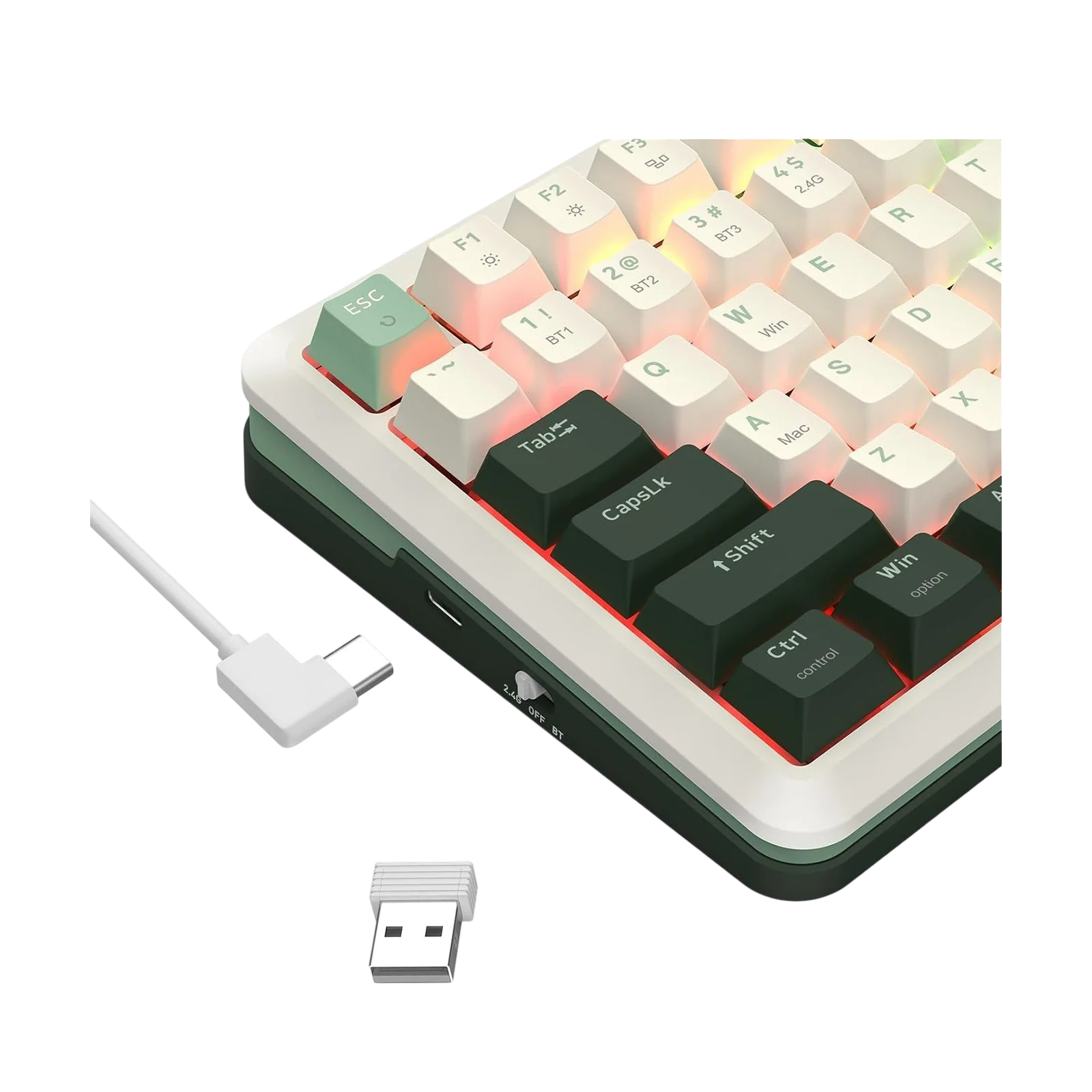 Redragon K708WLG-RGB-PRO TKL Mechanical Keyboard - Image 6