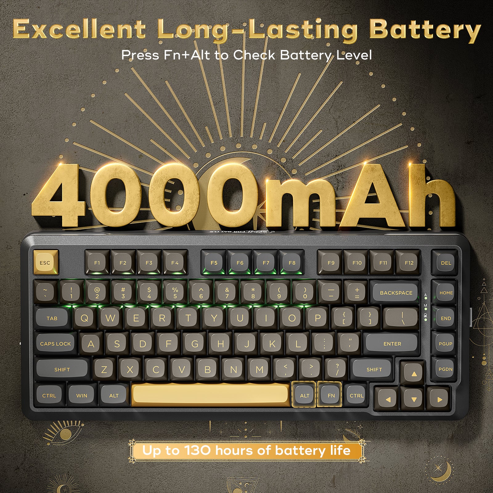 Redragon K738-RGB-PRO TKL Mechanical Keyboard - Image 8