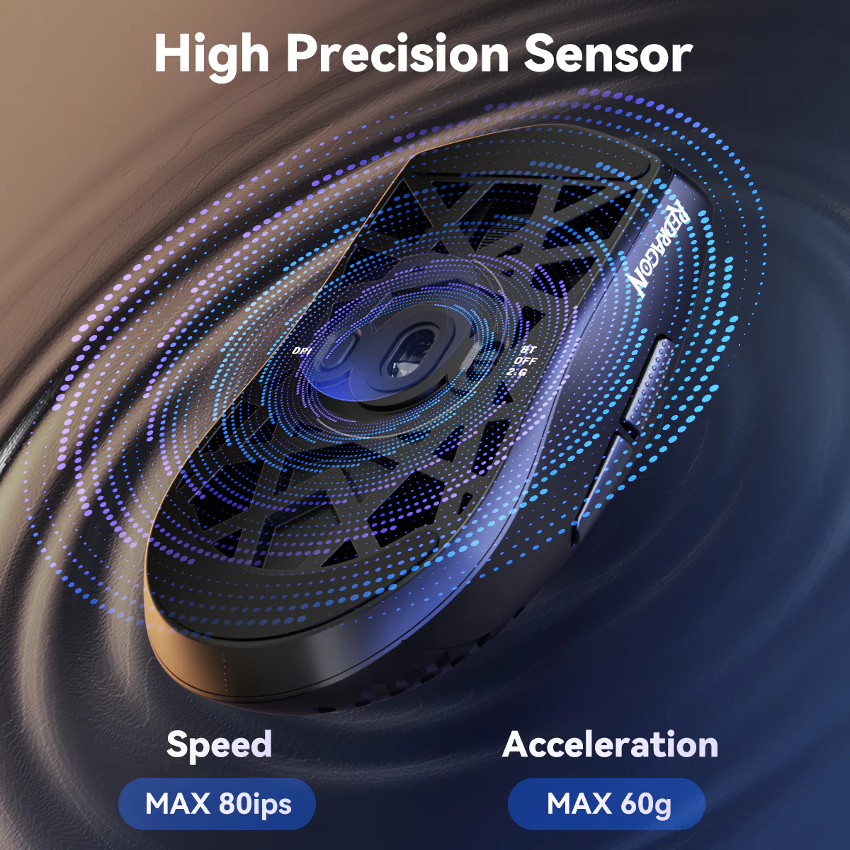 Redragon M725-LIT Tri-Mode Gaming Mice - Image 4