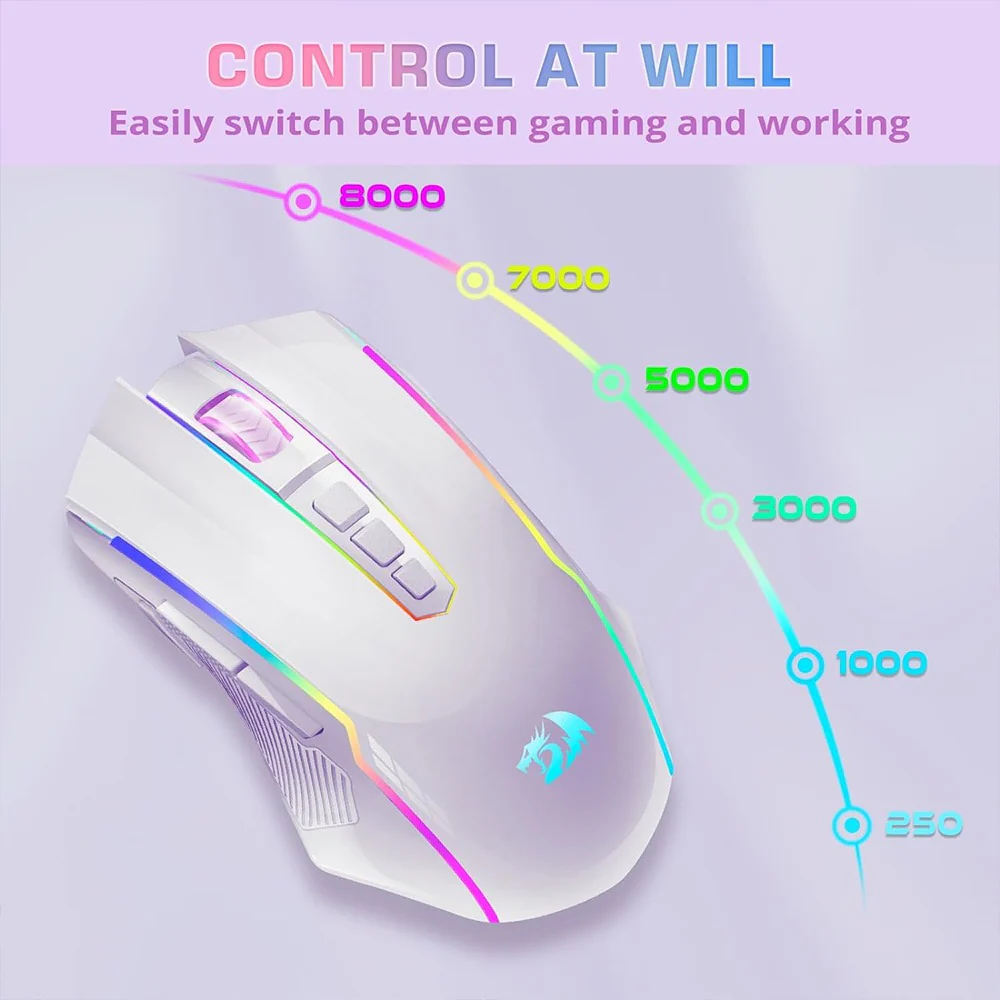 Redragon M914P-RGB-KS Wireless Gaming Mice - Image 3